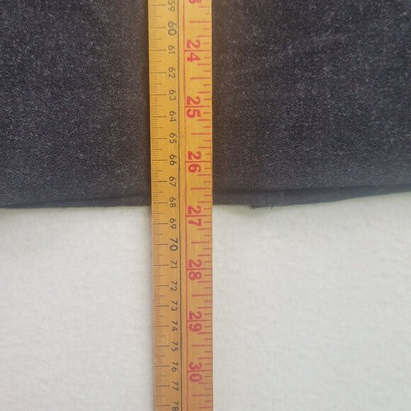 1997 Deadstock Pendleton Plus Petite 100% Wool Skirt 22W Charcoal Lined USA - Picture 6 of 7